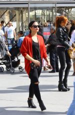 DEMI LOVATO Out and About in Paris 09/06/2015