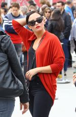 DEMI LOVATO Out and About in Paris 09/06/2015