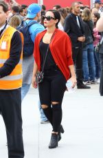 DEMI LOVATO Out and About in Paris 09/06/2015