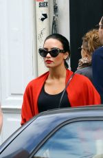 DEMI LOVATO Out and About in Paris 09/06/2015