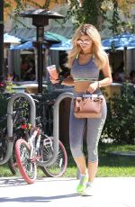 KYLIE JENNER in Tights Out and About in Los Angeles 09/07/2015