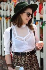 MAISIE WILLIAMS Out and About in Hollywood 09/22/2015