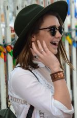 MAISIE WILLIAMS Out and About in Hollywood 09/22/2015