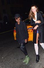 IRELAND BALDWIN Leaves a Club in New York 09/14/2015