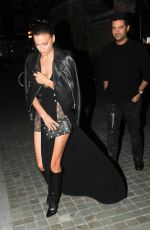 IRINA SHAYK at Chiltern Firehouse in London 09/19/2015