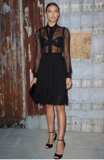 IRINA SHAYK at Givenchy Fashion Show in New York 09/11/2015