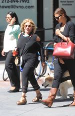 IRINA SHAYK Out and About in New York 09/14/2015
