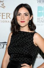 ISABELLE FUHRMAN at Heifer International’s 4th Annual Beyon Hunger Gala 09/18/2015