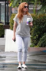 ISLA FISHER at The Coffee Bean & Tea Leaf in Sherman Oaks 09/15/2015