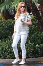 ISLA FISHER at The Coffee Bean & Tea Leaf in Sherman Oaks 09/15/2015