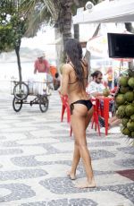 IZABEL GOULART in Bikini at a Beach in Rio De Janeiro 09/26/2015