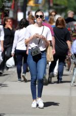 JAIME KING in Jeans Out and About in New York 09/14/2015