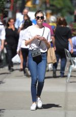 JAIME KING in Jeans Out and About in New York 09/14/2015