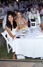 JAMIE CHUNG at Diner en Blanc in Los Angeles 08/27/2015