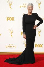 JAMIE LEE CURTIS at 2015 Emmy Awards in Los Angeles 09/20/2015