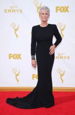 JAMIE LEE CURTIS at 2015 Emmy Awards in Los Angeles 09/20/2015