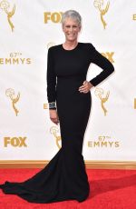JAMIE LEE CURTIS at 2015 Emmy Awards in Los Angeles 09/20/2015