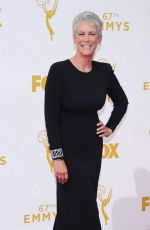 JAMIE LEE CURTIS at 2015 Emmy Awards in Los Angeles 09/20/2015
