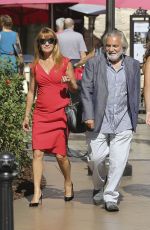 JANE SEYMOUR Out and About in West Hollywood 09/25/2015