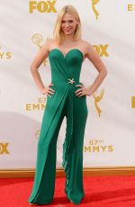 JANUARY JONES at 2015 Emmy Awards in Los Angeles 09/20/2015