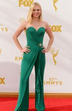 JANUARY JONES at 2015 Emmy Awards in Los Angeles 09/20/2015