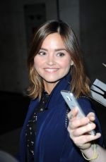 JENNA LOUISE COLEMAN Out Leaves BBC Radio 1 Studio in London 09/18/2015