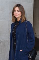 JENNA LOUISE COLEMAN Out Leaves BBC Radio 1 Studio in London 09/18/2015