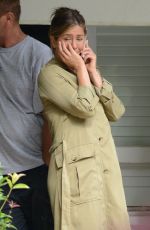 JENNIFER ANISTON on the Set of Mothers Day in Atlanta 08/31/2015