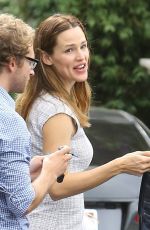 JENNIFER GARNER Arrives at a Baby Shower in Bel Air 09/03/2015