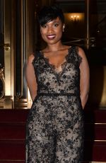 JENNIFER HUDSON at Marchesa Fashion Show at New York Fashion Week 09/16/2015