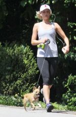 JENNIFER LAWRENCE Out Jogging in Atlanta 09/20/2015