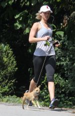 JENNIFER LAWRENCE Out Jogging in Atlanta 09/20/2015