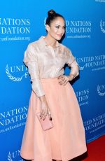 JENNIFER LOPEZ at UN Foundation