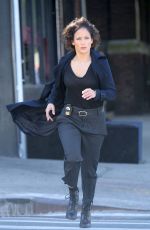 JENNIFER LOPEZ on the Set of Shades of Blue in New York 09/23/2015