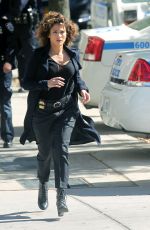 JENNIFER LOPEZ on the Set of Shades of Blue in New York 09/23/2015
