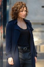 JENNIFER LOPEZ on the Set of Shades of Blue in New York 09/23/2015