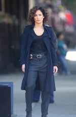 JENNIFER LOPEZ on the Set of Shades of Blue in New York 09/23/2015