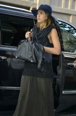 JESSICA ALBA Arrives at Her Hotel in New York 09/08/2015