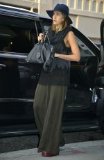 JESSICA ALBA Arrives at Her Hotel in New York 09/08/2015
