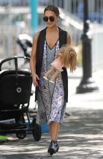 JESSICA ALBA at a Playgroumd in New York 09/09/2015