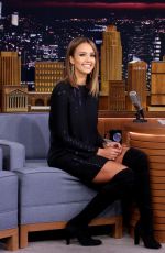 JESSICA ALBA at Jimmy Fallon Show in New York 09/15/2015