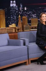 JESSICA ALBA at Jimmy Fallon Show in New York 09/15/2015
