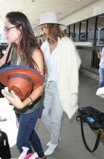 JESSICA ALBA at LAX Airport in Los Angeles 09/16/2015