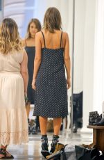 JESSICA ALBA at Yves Saint Laurent Store in Soho 09/11/2015