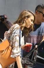 JESSICA ALBA Out and About in Hollywood 09/26/2015