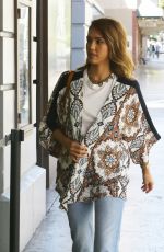 JESSICA ALBA Out and About in Hollywood 09/26/2015