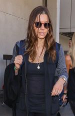 JESSICA BIEL at LAX Airport in Los Angeles 09/29/2015