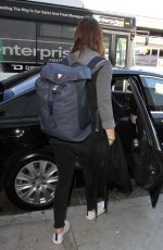 JESSICA BIEL at LAX Airport in Los Angeles 09/29/2015