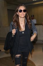 JESSICA BIEL at LAX Airport in Los Angeles 09/29/2015
