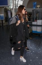 JESSICA BIEL at LAX Airport in Los Angeles 09/29/2015
